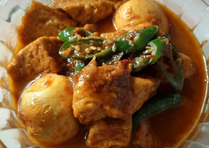 Resep Semur Tahu Telor Oleh Mrs Wijen Cookpad