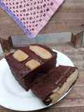 Bolu Pisang Cokelat Eggless