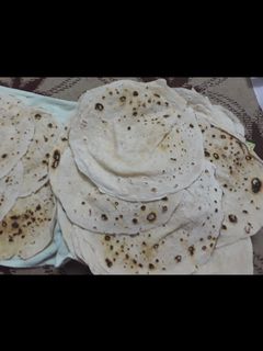 صورة لوصفة خبز عربي
