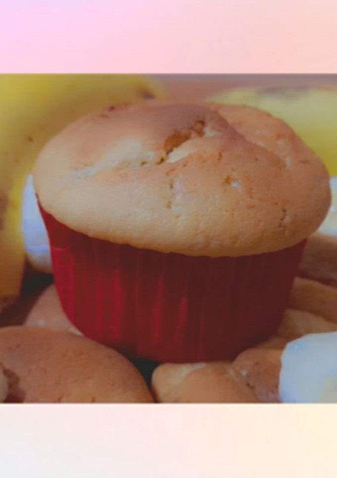 Una foto de Muffins de plátano