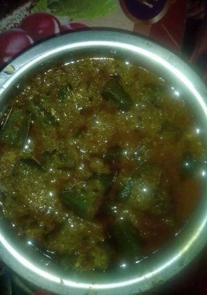 দই ভিন্ডী কারি (dahi vindi curry recipe in bengali) রেসিপির প্রধান ছবি