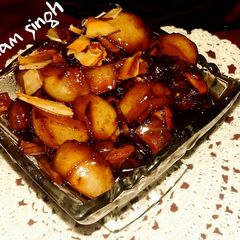 A picture of Awla navratan Chutney.