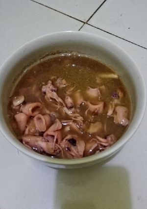 Foto resep Cumi tinta hitam (Sotong)