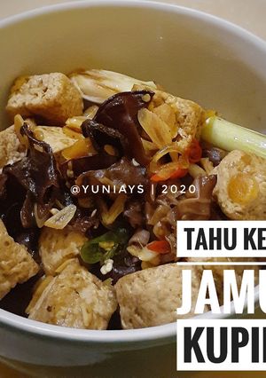 Foto resep Tahu Kecap Jamur Kuping