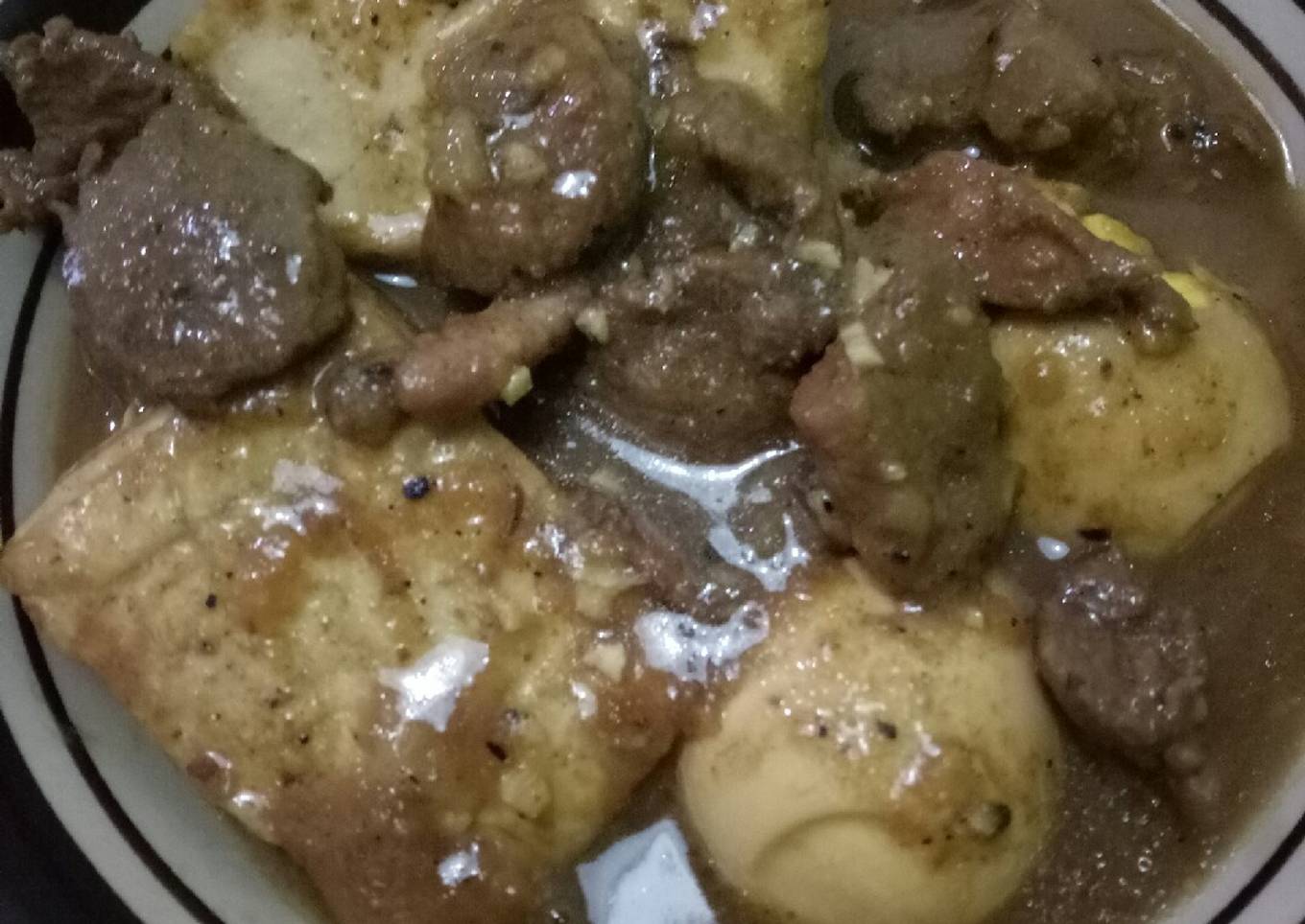 Babi kecap ala Mak Pael