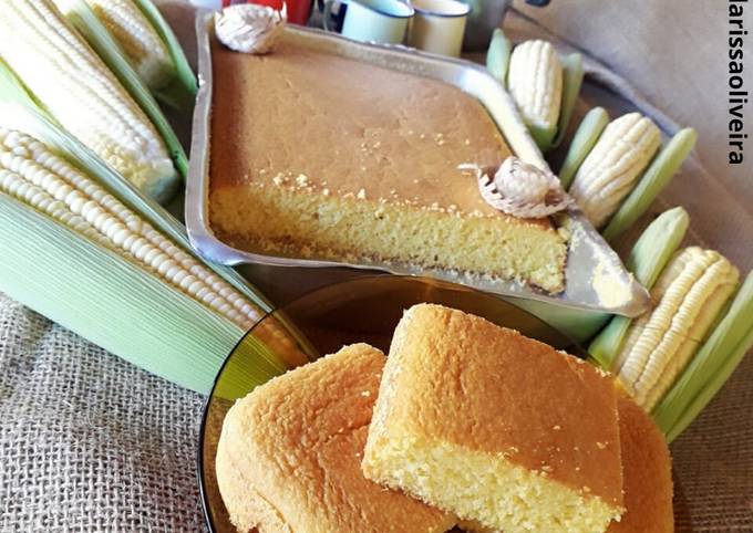 Bolo De Milho Simples, Receita