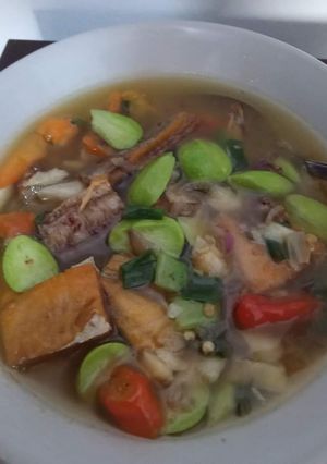 Foto resep Tumis ikan asin iris Pete...🤤😍