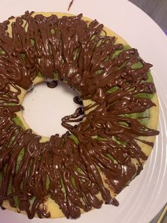 صورة لوصفة كيكة الرخامية بالبستاشيو (كيكة ماربل)