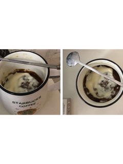 صورة لوصفة -كيكة التمر في المايكرويف صحية ولذيذه🧁🌴!