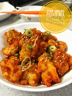 Foto resep Ayam Goreng Pedas Ala Korea praktis