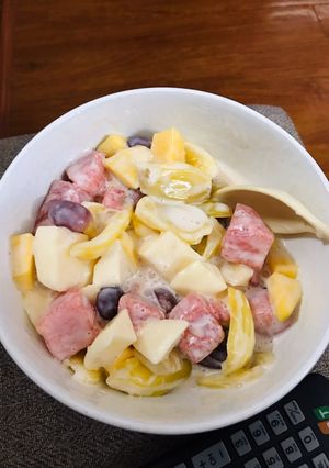 Hình của món Sữa chua hoa quả.