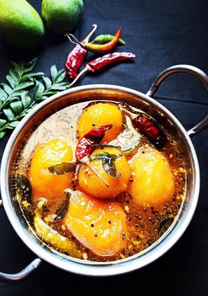 A picture of MANGLORE STYLE MANGO CURRY/ AMBE UPKARI/MANGO CURRY.