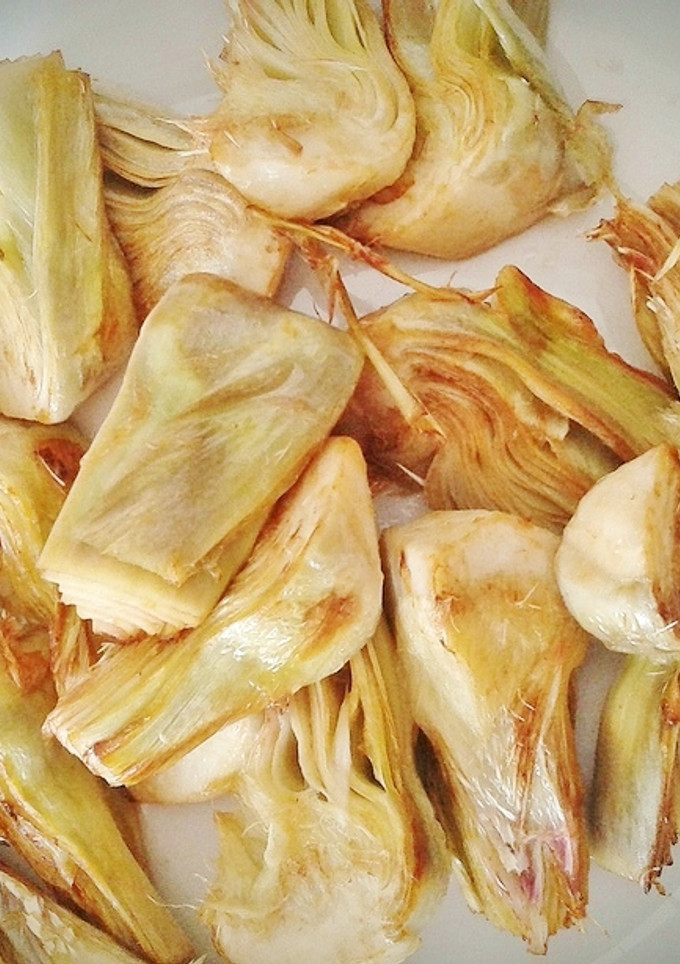 Una foto de Alcachofas fritas
