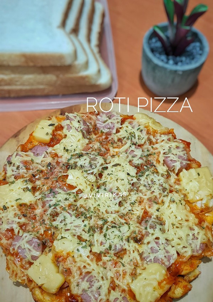 Foto resep Roti Pizza (Pizza Roti Tawar)