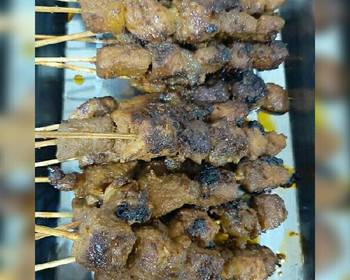 Easy Prepare Recipe Indonesian Chicken satay Delicious Simple