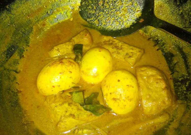 Resep • Opor Telur dan Tahu Sederhana Anti Gagal