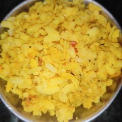 A picture of Masala poha.
