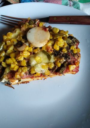 Una foto de Pizza casera🤩