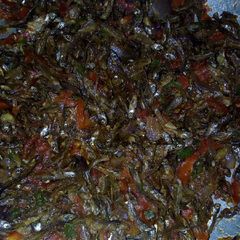 A picture of Omena fry.