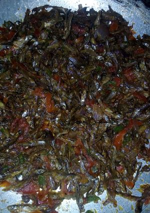 A picture of Omena fry.