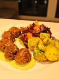 Albóndigas Asiáticas con Papines!!