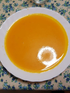 Una foto de Crema de calabaza