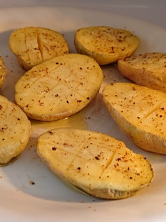 Una foto de Patatas asadas al microondas