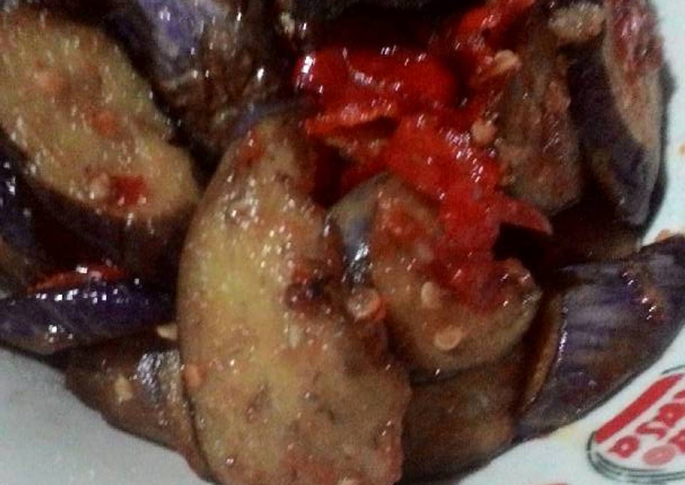 Resep Balado Terong ungu🍆🍆, Enak Banget