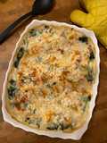 ☆Gratin de Dinde, Épinards et Quinoa aux Amandes☆