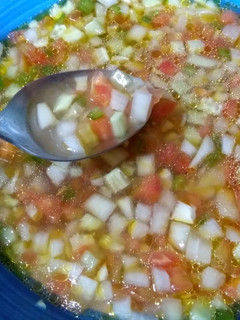 Una foto de Gazpacho Andaluz Tradicional