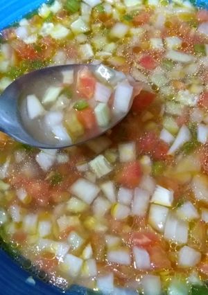 Una foto de Gazpacho Andaluz Tradicional