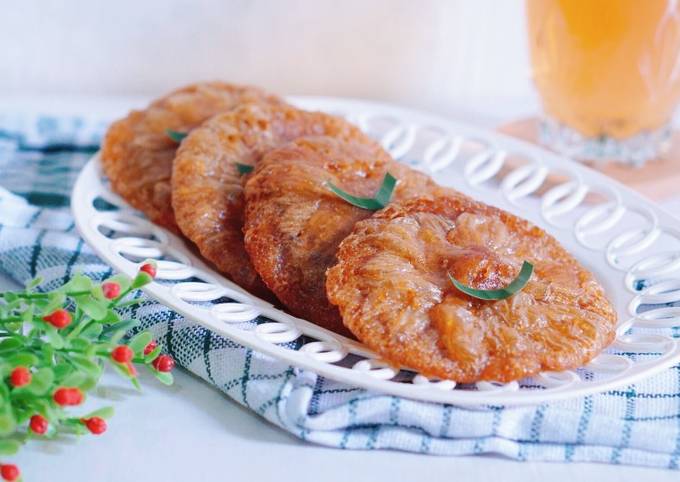 Kue Cucur / Kue Kucur Bersarang Super Mudah