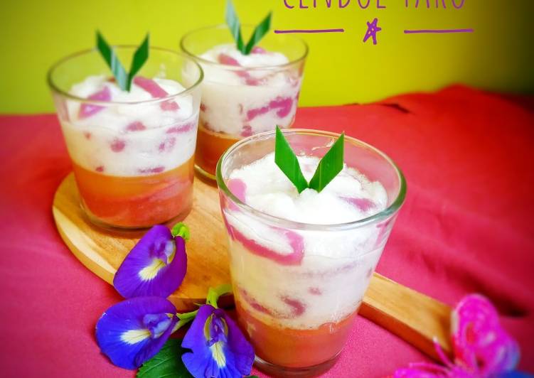 🍮Pudding Cake Cendol Taro🍮