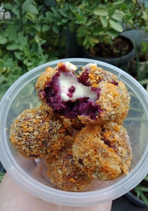 Foto resep Bola ubi crispy