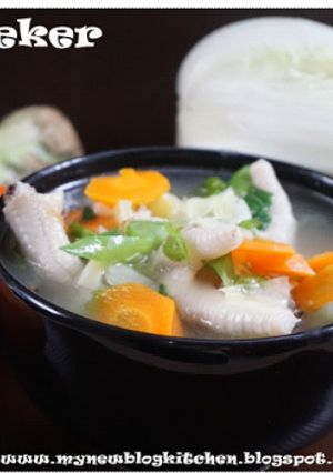 Foto resep Soup ceker