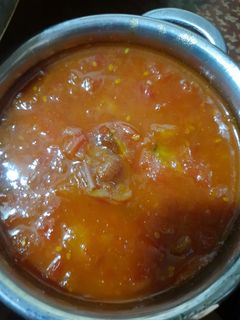 টমেটো আমসত্ত্ব খেজুরের চাটনি(Tomato Chatni recipe in Bengali) রেসিপির প্রধান ছবি