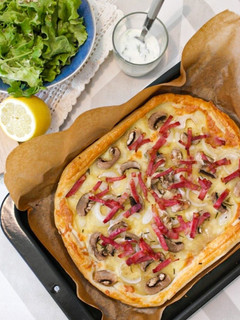 Foto de Tarte de batata e mozzarella