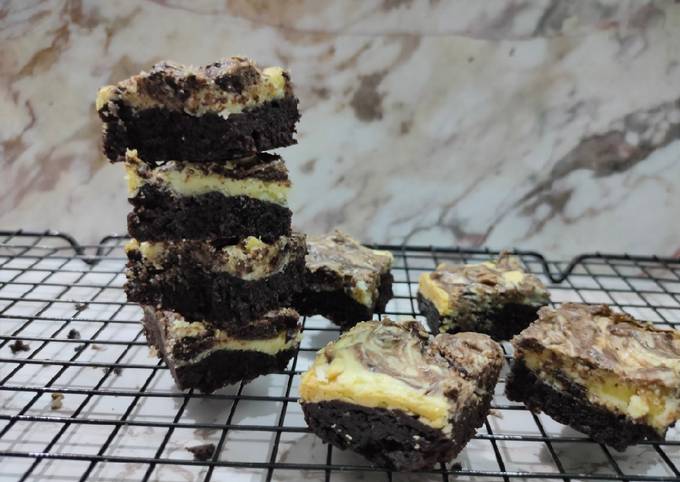 Brownies Panggang cream cheese