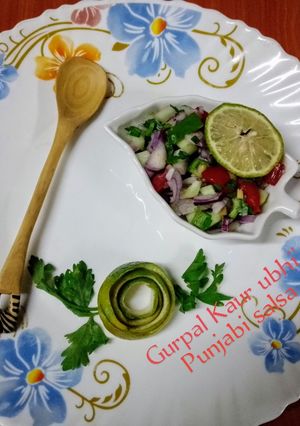 A picture of Punjabi salsa.