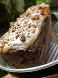 Budín de chocolate y nueces
