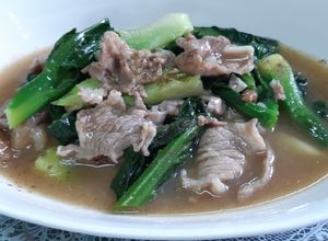 รูปของ ราดหน้าหมูหมัก