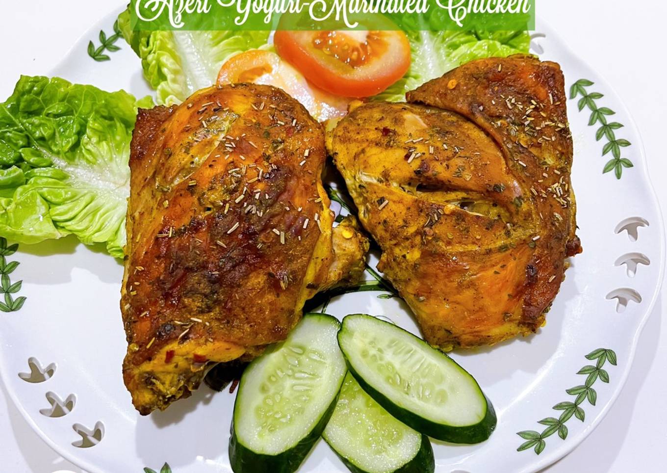 Marinated chicken in Azerbaijani yogurt🇦🇿