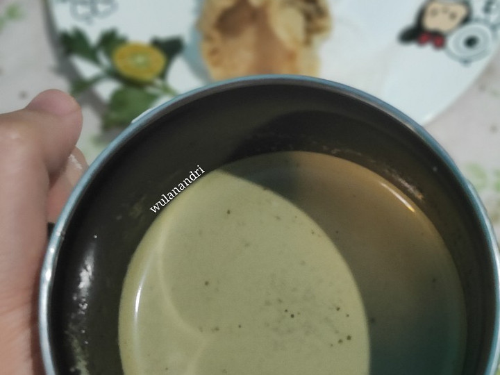 Resep: Coffee Milk Green Tea Irit Untuk Jualan