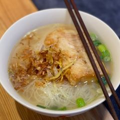 A picture of Fish Soup Rice Noodle (Gluten Free).