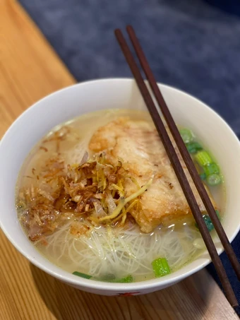 Easy Steps to Prepare Fish Soup Rice Noodle (Gluten Free) the Delicious Perfect