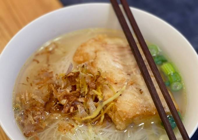 Fish Soup Rice Noodle (Gluten Free)