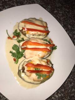 Una foto de Papas rellenas de carne