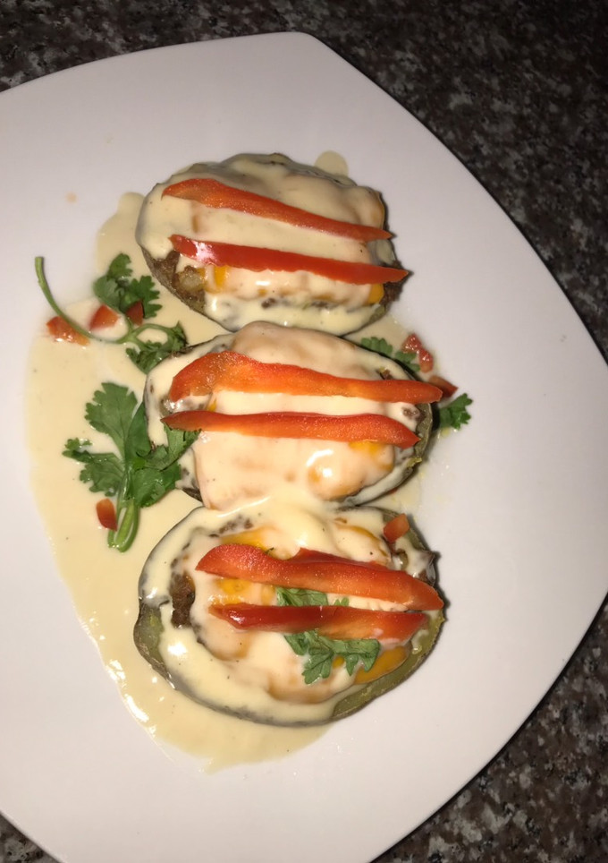 Una foto de Papas rellenas de carne