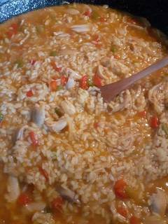Una foto de Arroz con pollo