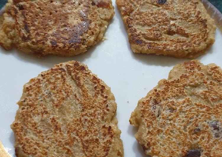 Resep Pancake Oat Kurma ❤❤ yang enak